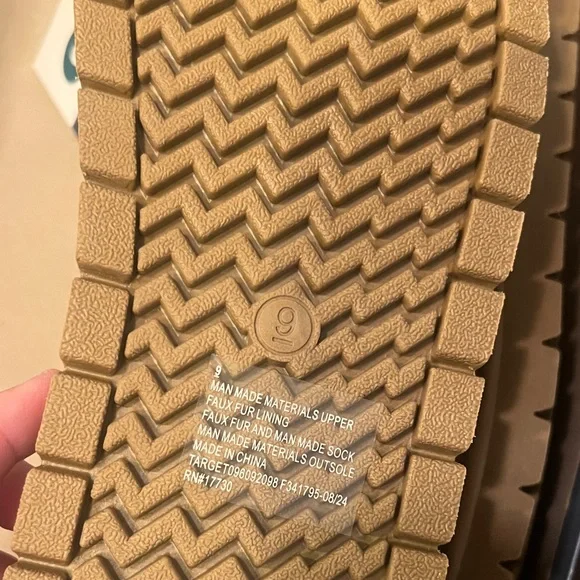 Universal Thread Light Brown Memory Foam Boots - Picture 4 of 6